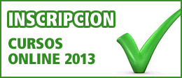 Preinscripción Cursos Online 2013