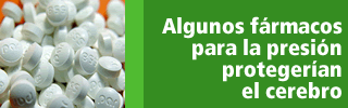 Algunos f&aacute;rmacos para la presi&oacute;n proteger&iacute;an el cerebro