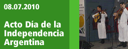 Acto D&iacute;a de la Independencia Argentina