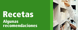 Recetas - Algunas recomendaciones