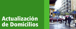 Actualizaci&oacute;n de Domicilios