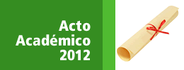 Acto académico 2012