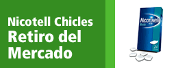 Nicotell Chicles: Retiro de Mercado