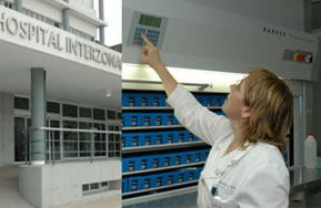 Hospital Platense pone en marcha novedoso sistema de dispensa automática de medicamentos