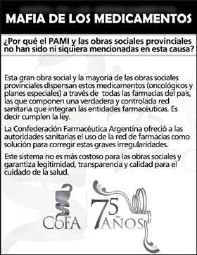 Solicitada publicada por COFA