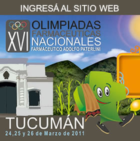 XVI Olimpiadas Farmacéuticas Nacionales - Tucumán 2011