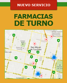Farmacias de Turuno de Tucumán