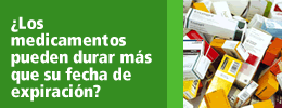 ¿Los medicamentos pueden durar más que su fecha de expiración?