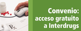 Convenio para el acceso gratuito a Interdrugs