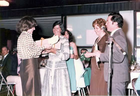 Entrega de premios en la Cena del Farmacéutico