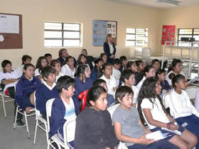 Donaciones y Charlas en Escuela Salobreña, Yerba Buena