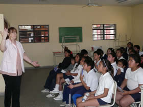 Donaciones y Charlas en Escuela Salobreña, Yerba Buena