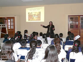 Donaciones y Charlas en Escuela Salobreña, Yerba Buena